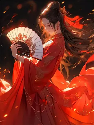 深蓝布衣