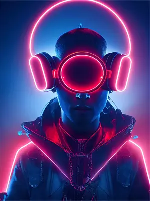 星星落入眼睛